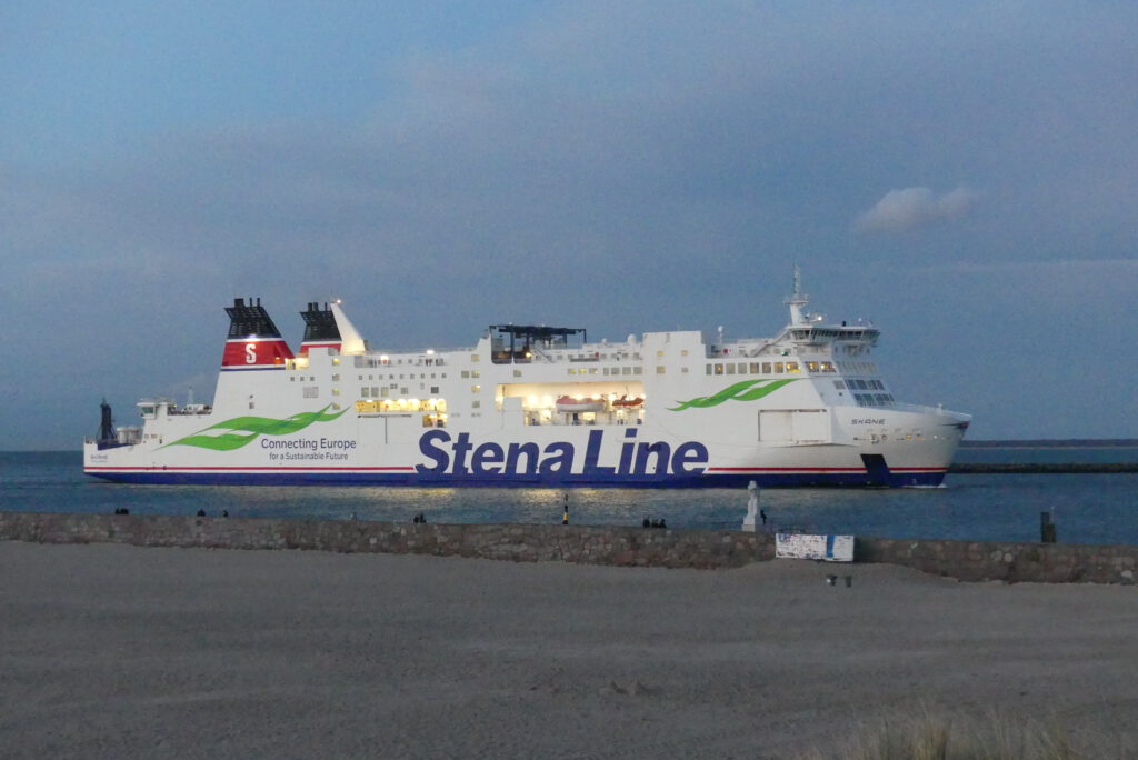 Stena Line (Fähre) beim Fahren
