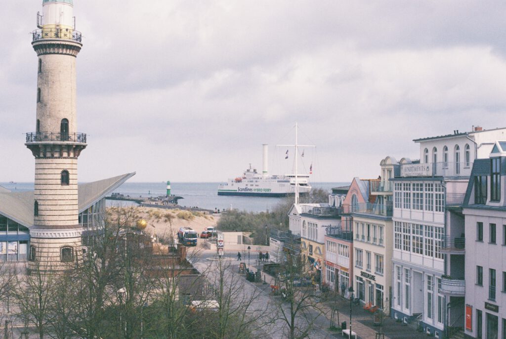 Aussicht aus der Ferienwohnung an der Ostsee (APR 2024)
