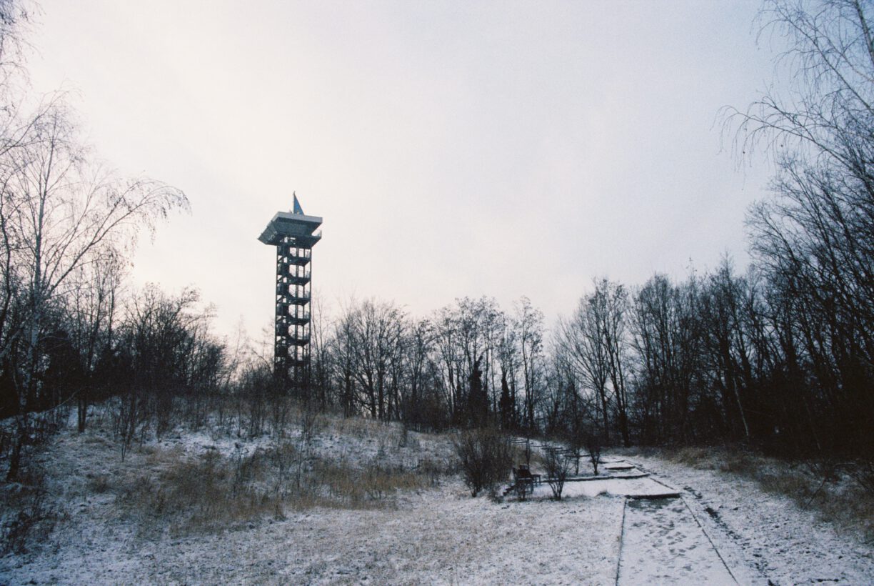 Hörlitzer Aussichtsturm im Winter - 2024
