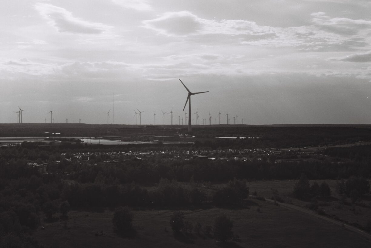 Aussicht auf dem Lausitzring vom Aussichtsturm in Hörlitz – 2023