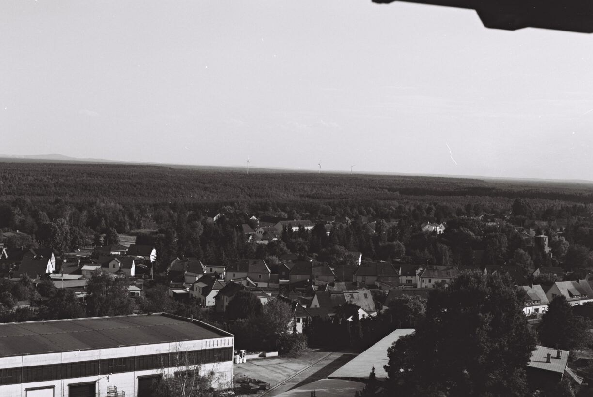 Hörlitz Aussicht vom Aussichtsturm