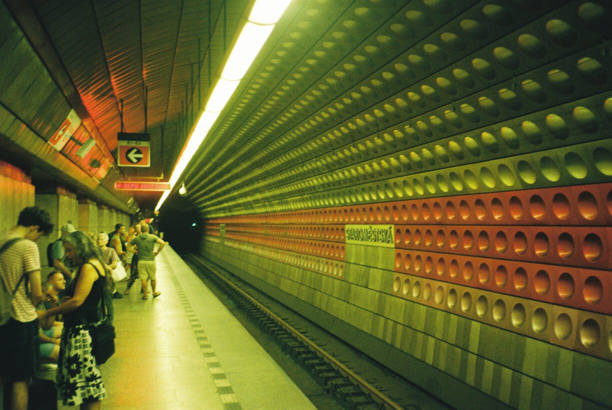 Metro Tunnel in Prag - 2024